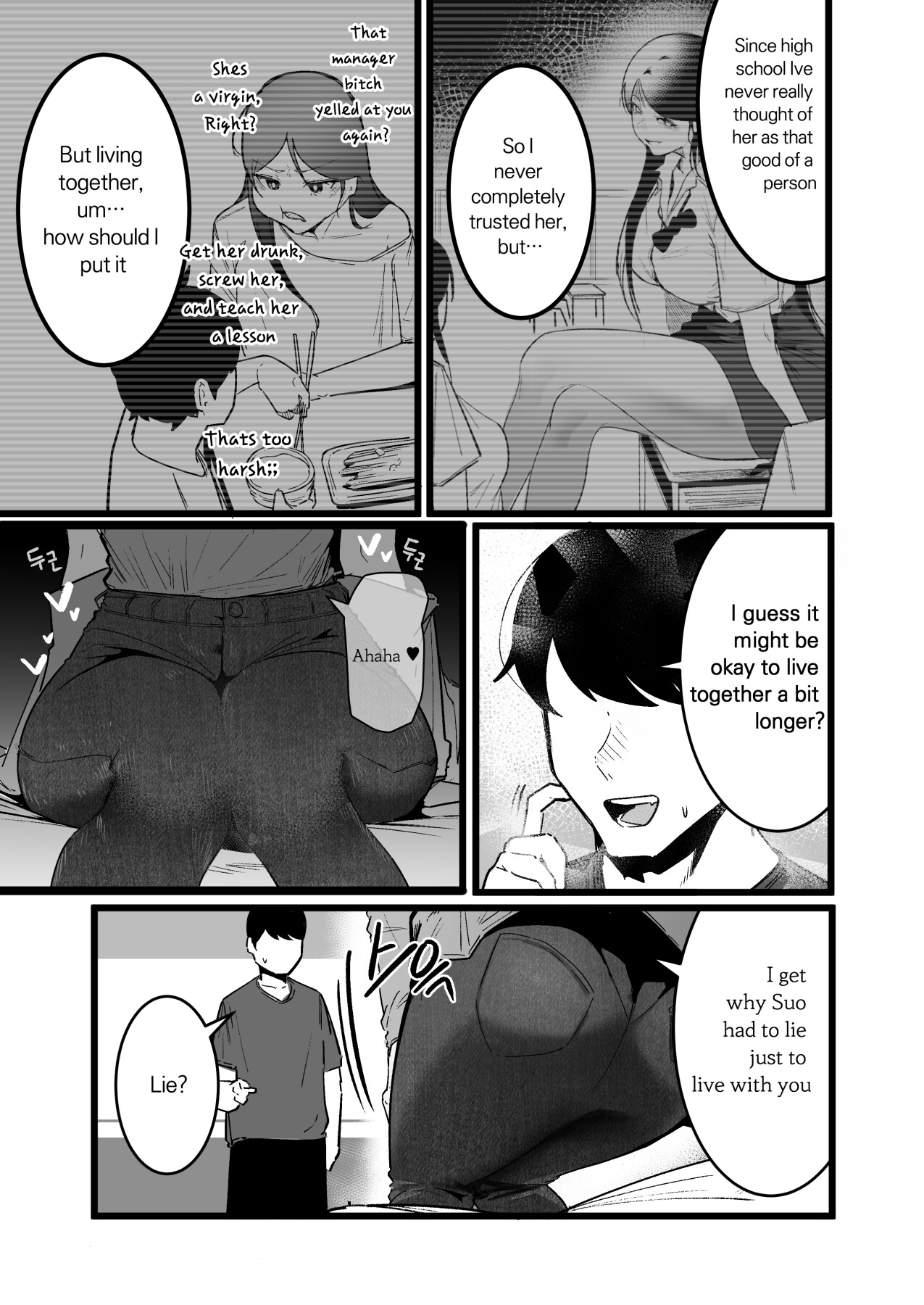 Hentai Manga Comic-Living with chubby bullies3-Read-11